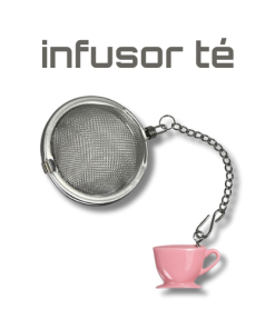 Prodyne infusor de té • tacita rosa