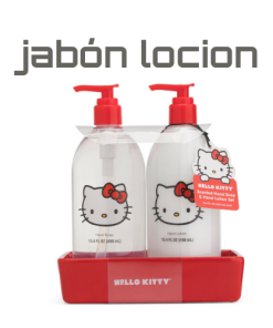 Hello Kitty • jabón y crema de manos