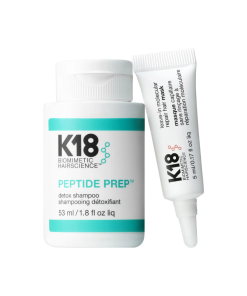 K18 • Peptide Prep detox shampoo 50ml + molecular repair hair mask 5ml