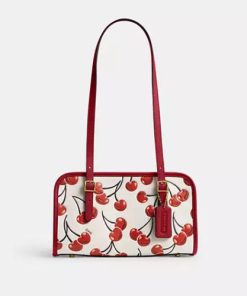 Coach • Swing Zip Bag With Cherry Print