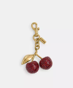 Coach • Crystal Cherry Bag Charm