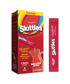 Skittles • Mix para agua Zero Sugar