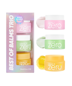 Banila Co • Kit de 3 mini Clean It Zero Balm (original, tea tree-ex y mandarin c)
