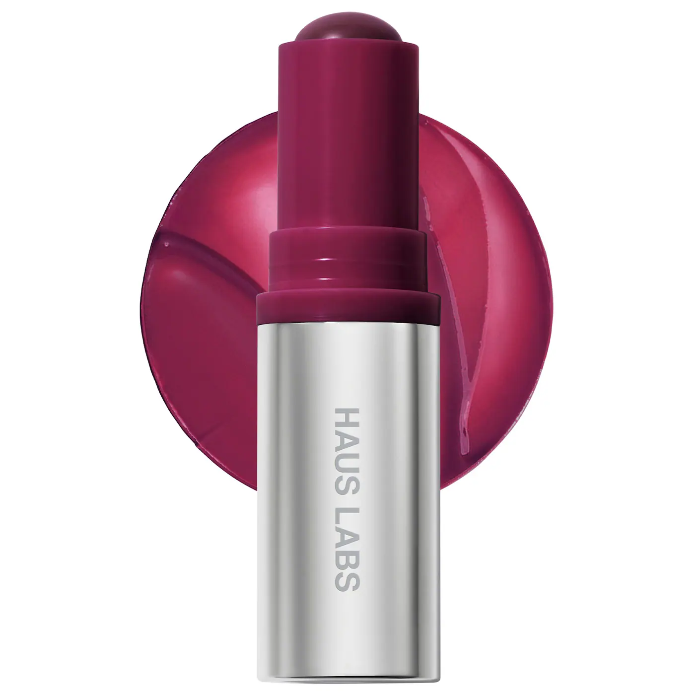 HAUS LABS BY LADY GAGA Color Fuse Longwear Hydrating Glassy Lip + Cheek Blush Balm Stick - Image 6