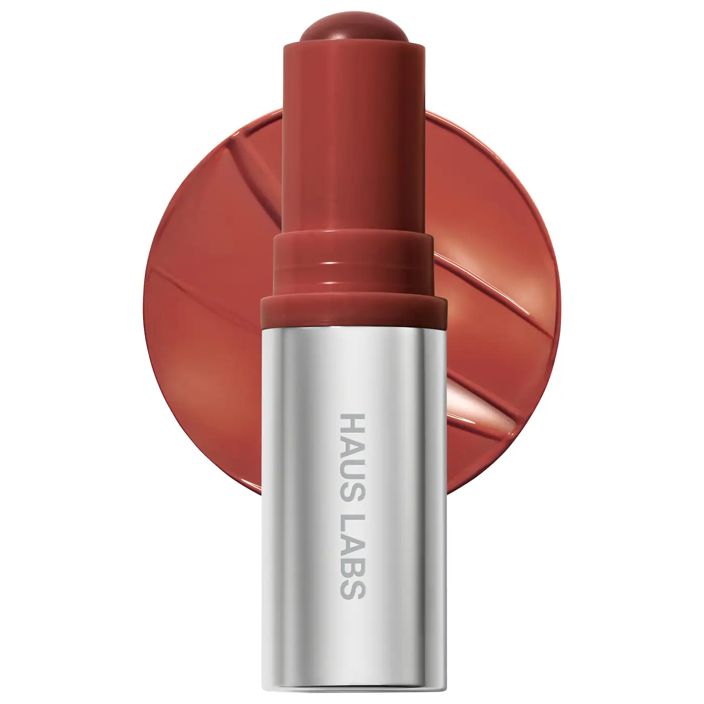 HAUS LABS BY LADY GAGA Color Fuse Longwear Hydrating Glassy Lip + Cheek Blush Balm Stick - Image 8