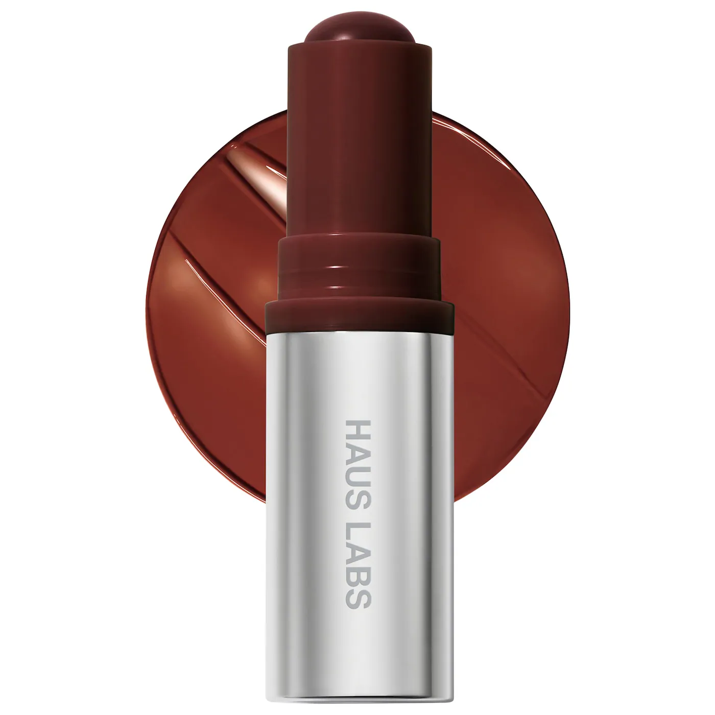 HAUS LABS BY LADY GAGA Color Fuse Longwear Hydrating Glassy Lip + Cheek Blush Balm Stick - Image 9