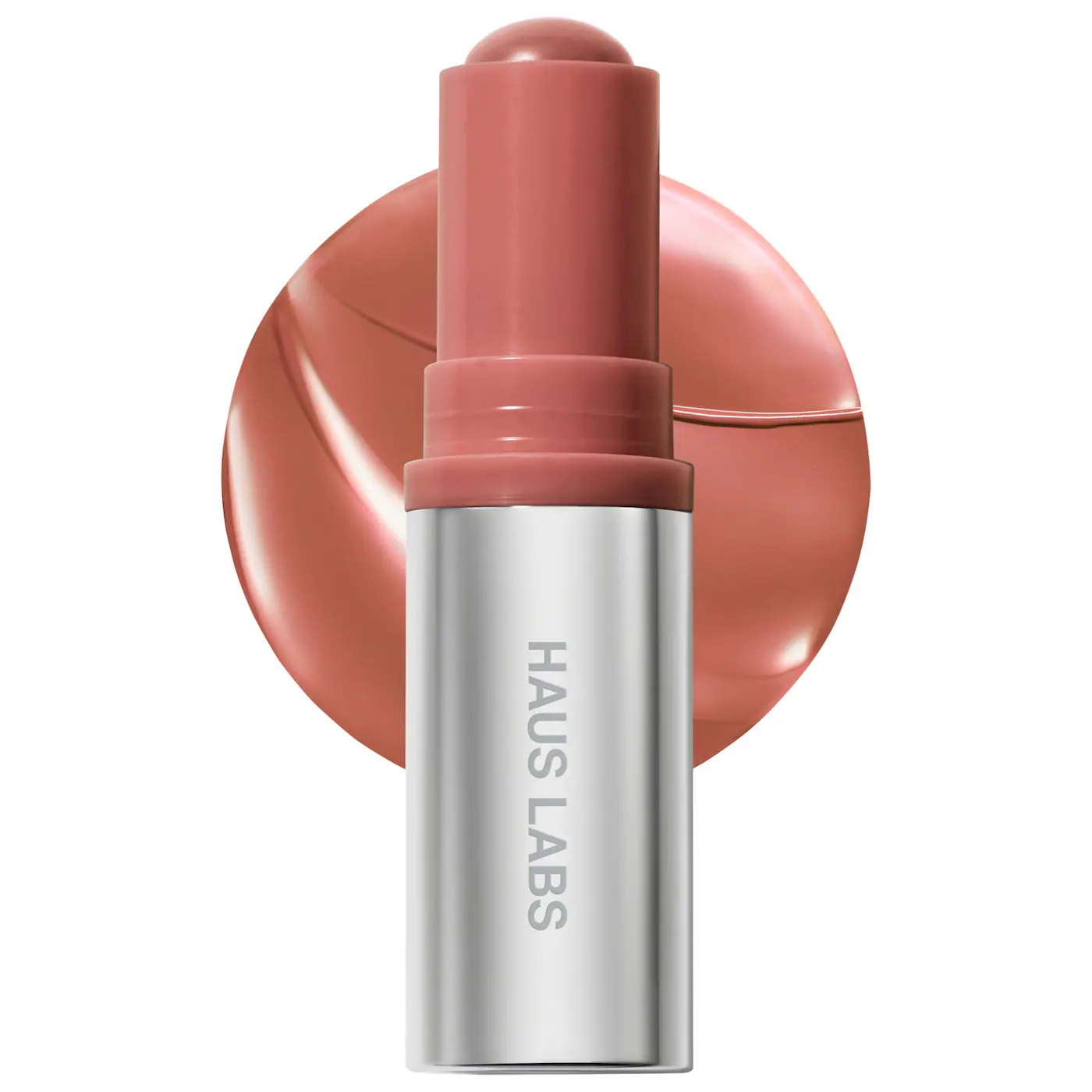 HAUS LABS BY LADY GAGA Color Fuse Longwear Hydrating Glassy Lip + Cheek Blush Balm Stick - Image 11