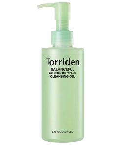 Torriden BALANCEFUL 5D Cica Complex Cleansing Gel for Sensitive Skin & Gentle Makeup Removal