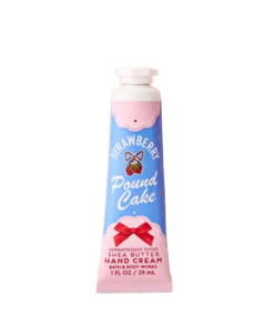 Bath and Body Works • Strawberry Pound Cake Crema de Mano (30ml)
