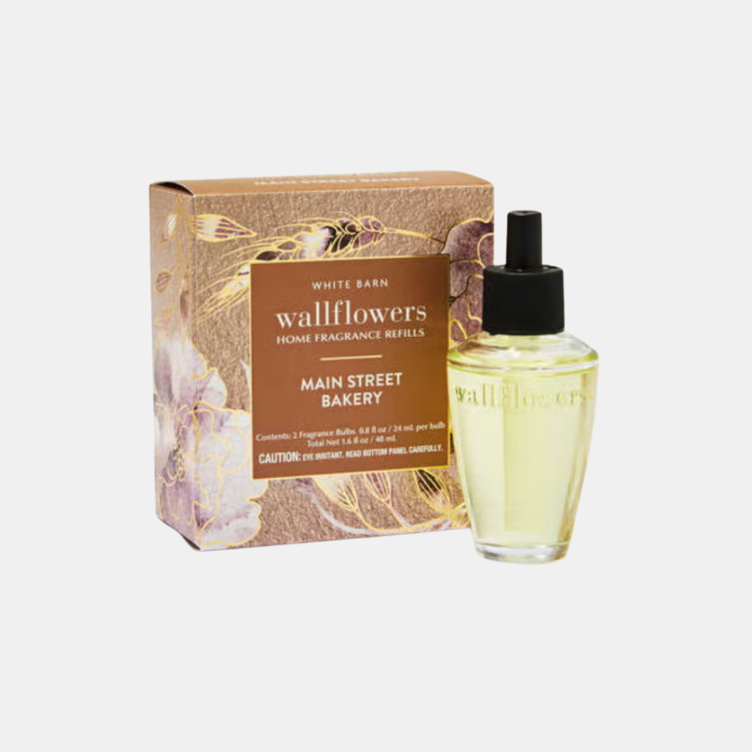 Bath and Body Works • Main Street Bakery Fragancia para Wallflower 2-pack