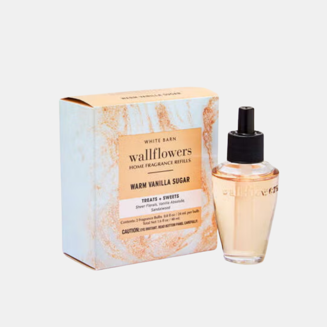 Bath and Body Works • Warm Vanilla Sugar Fragancia para Wallflower 2-pack