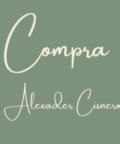 Compra Alexader Cisnero