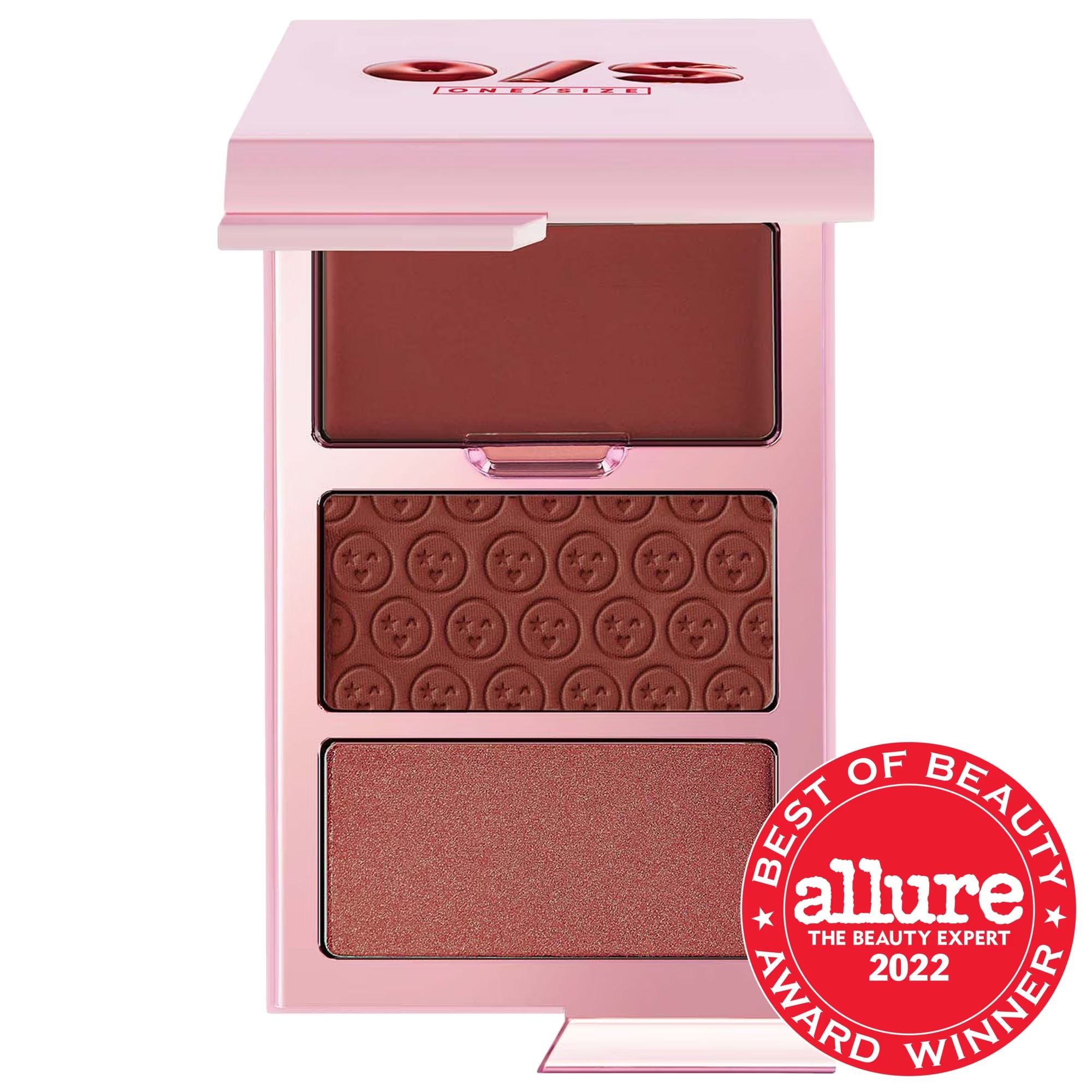 ONE/SIZE by Patrick Starrr Cheek Clapper 3D Blush Trio Palette - Image 4