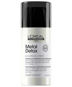 L'Oréal Professionnel  Metal Detox Anti-Breakage Leave-In Styling Cream 100ml