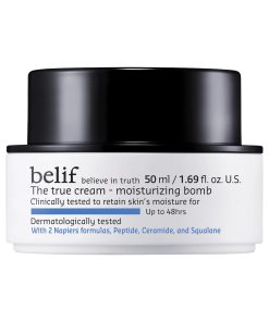 belif The True Cream Moisturizing Bomb with Peptide and Ceramide