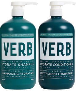 Verb  Hydrate Shampoo + Conditioner Jumbo Set for Dry, Frizzy Hair