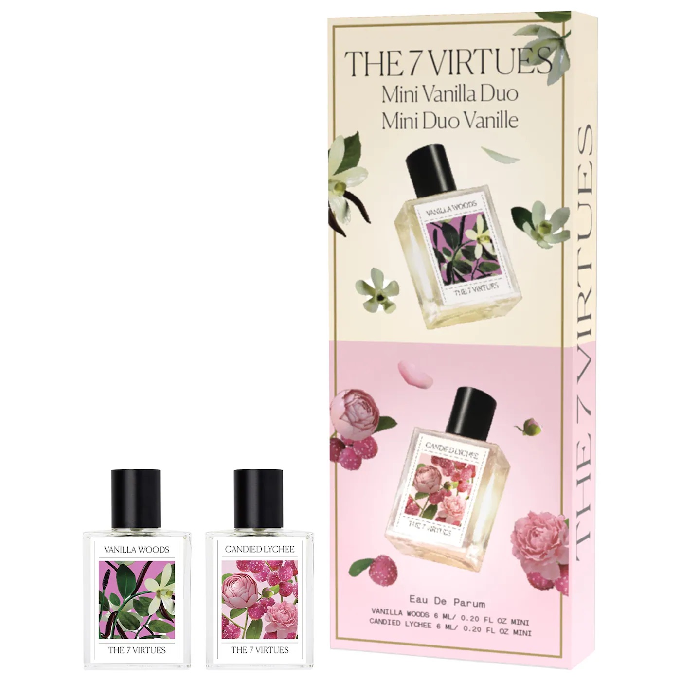 The 7 Virtues Mini Vanilla Perfume Duo Gift Set