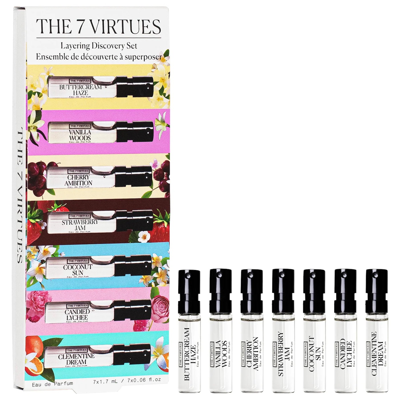The 7 Virtues Perfume Layering Discovery Sampler Set
