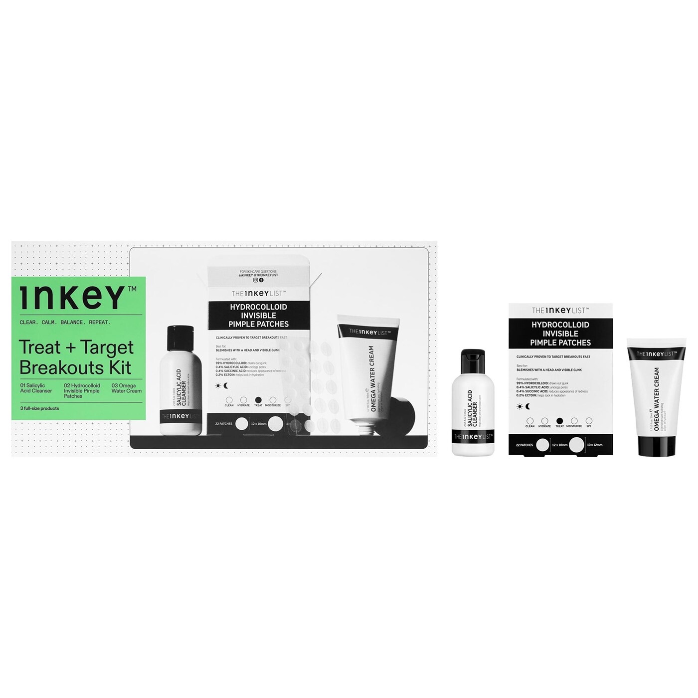 The INKEY List Target + Treat Breakouts Kit