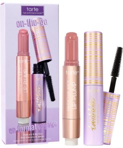 tarte on-the-go mascara & lip duo set