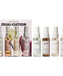 OUAI Mini St. Barts, Ibiza, Santorini & Melrose Hair & Body Mist Set