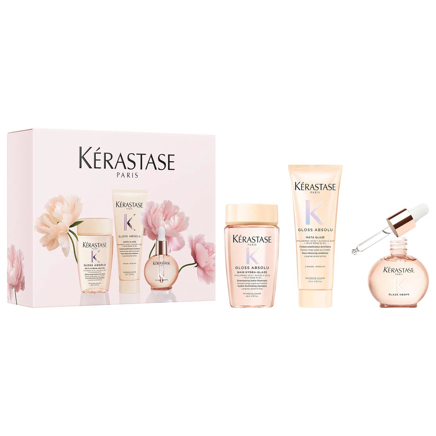 Kérastase Gloss Absolu Anti-Frizz Hair Essentials Gift Set