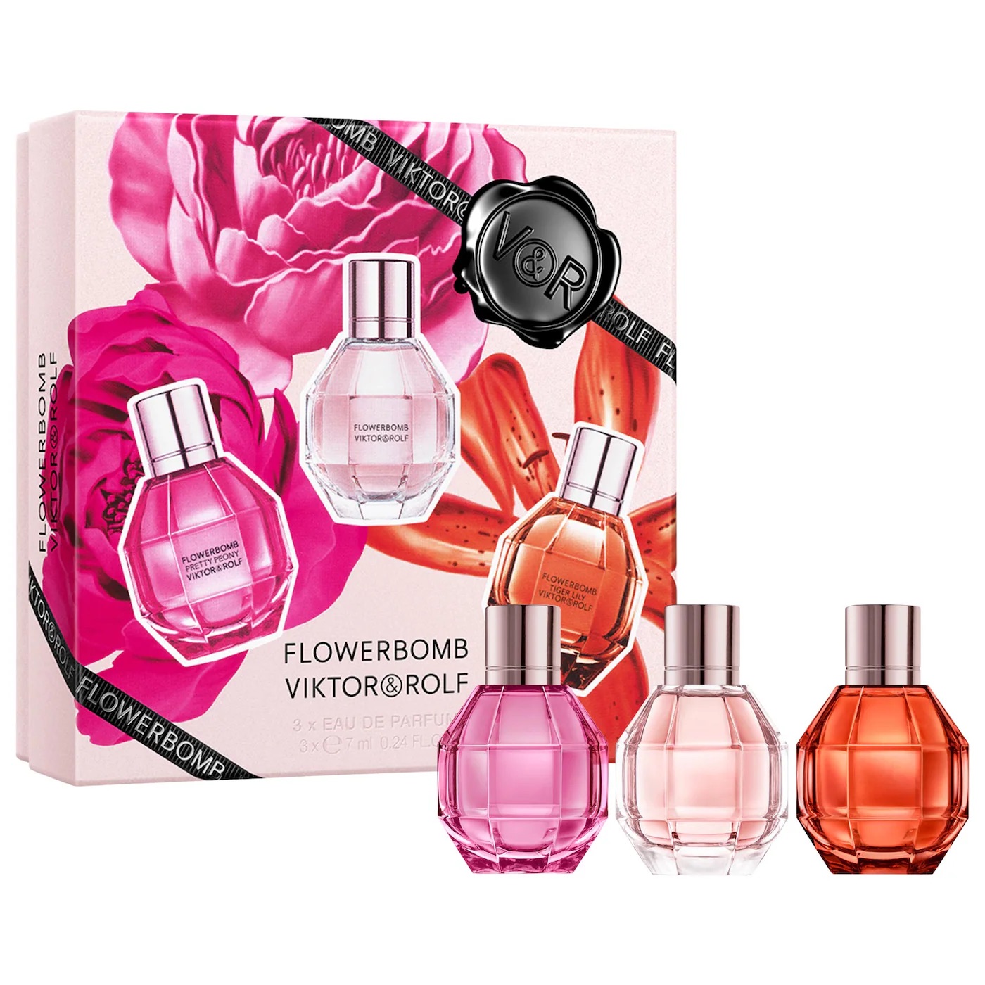 Viktor&Rolf Mini Flowerbomb Perfume Trio Set