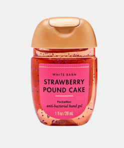 Bath and Body Works • Strawberry Pound Cake PocketBac Alcohol en gel