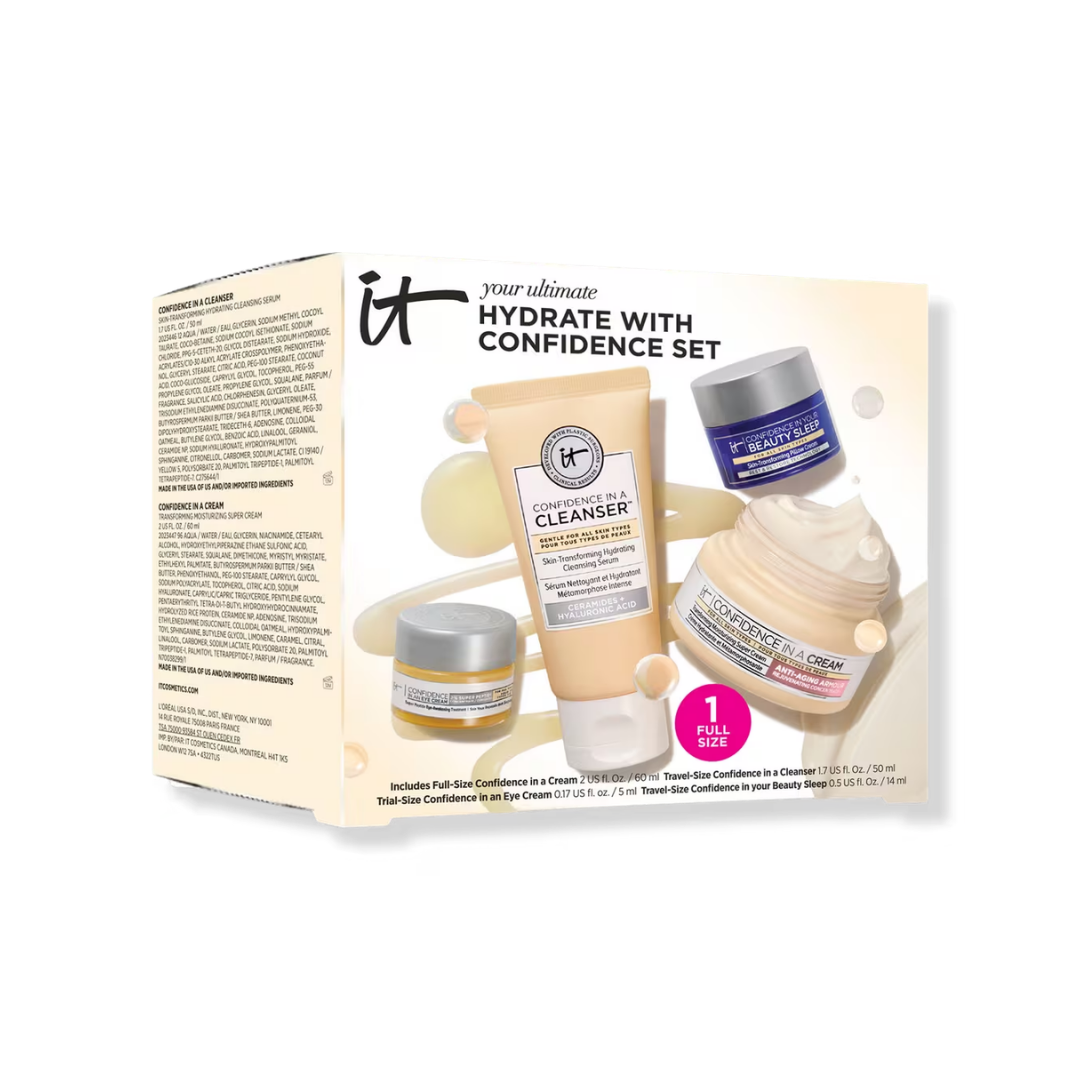 It Cosmetics • Hydrate with Confidence Set
