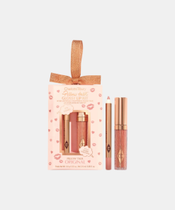 Sephora • Charlotte Tilbury Mini Pillow Talk Glossy Lip Duos en tono Original Pillow Talk