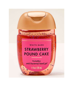Bath and Body Works • Strawberry Pound Cake PocketBac Alcohol en gel