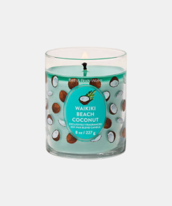 Bath and Body Works • Waikiki Beach Coconut Vela 1 mecha