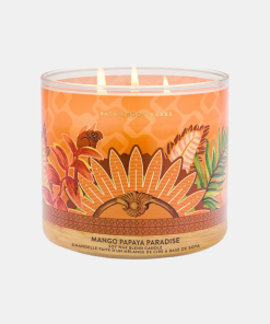 Bath and Body Works • Mango Papaya Paradise Vela 3 mechas
