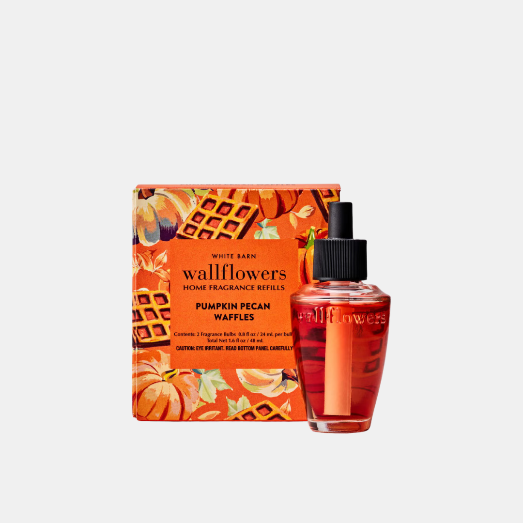 Bath and Body Works • Pumpkin Pecan Waffle Fragancia para Wallflower 2-pack