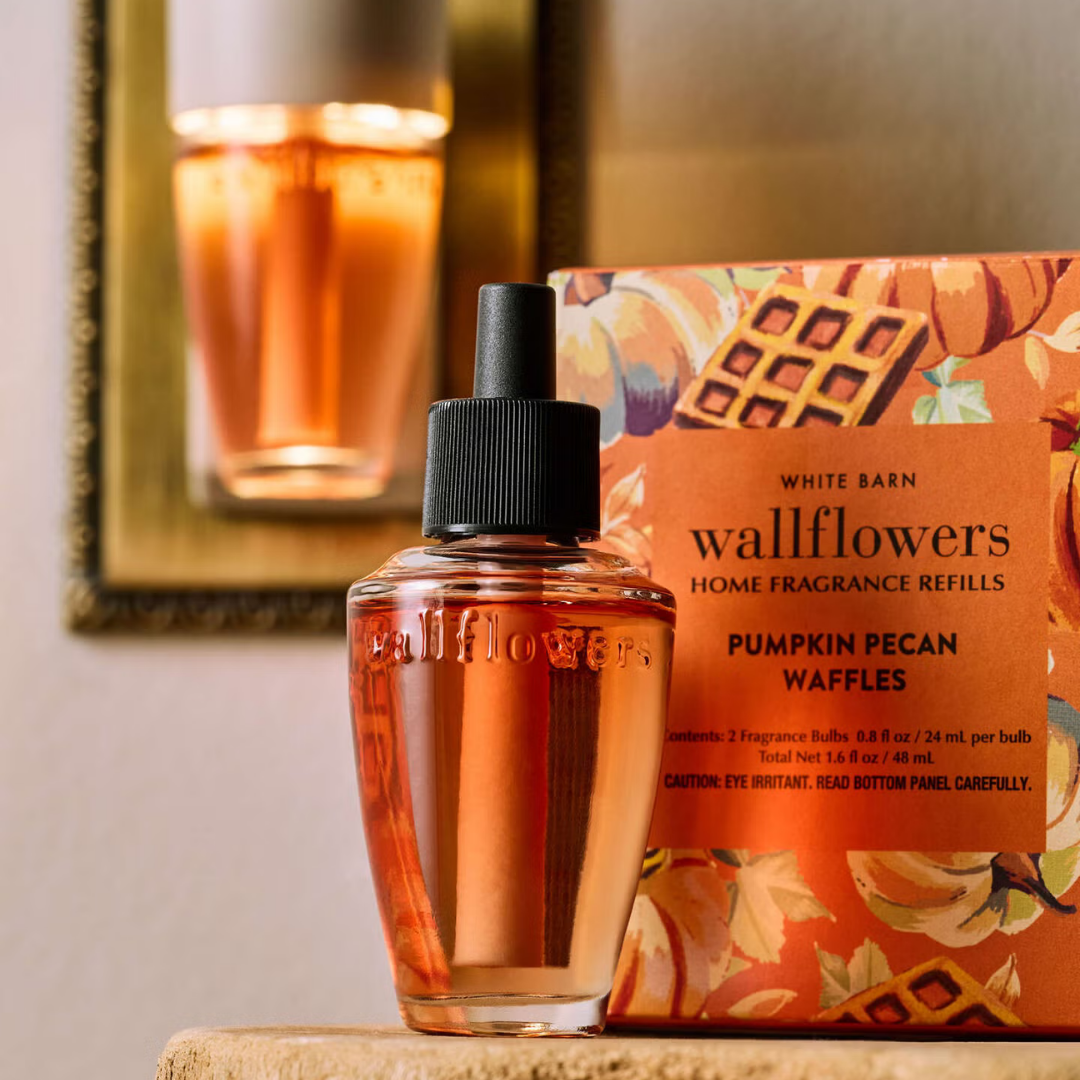 Bath and Body Works • Pumpkin Pecan Waffle Fragancia para Wallflower 2-pack - Imagen 2