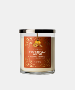 Bath and Body Works • Pumpkin Pecan Waffles Vela 1 mecha