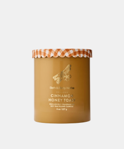 Bath and Body Works • Cinnamon Honey Toast Vela 1 mecha