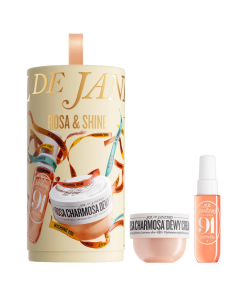 Sol de Janeiro  Rosa & Shine Dewy Body Cream & Floral Gourmand Fragrance Duo
