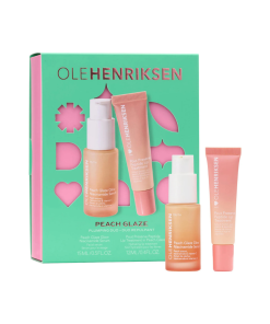 OLEHENRIKSEN  Peach Glaze Niacinamide + Peptide Plumping Duo