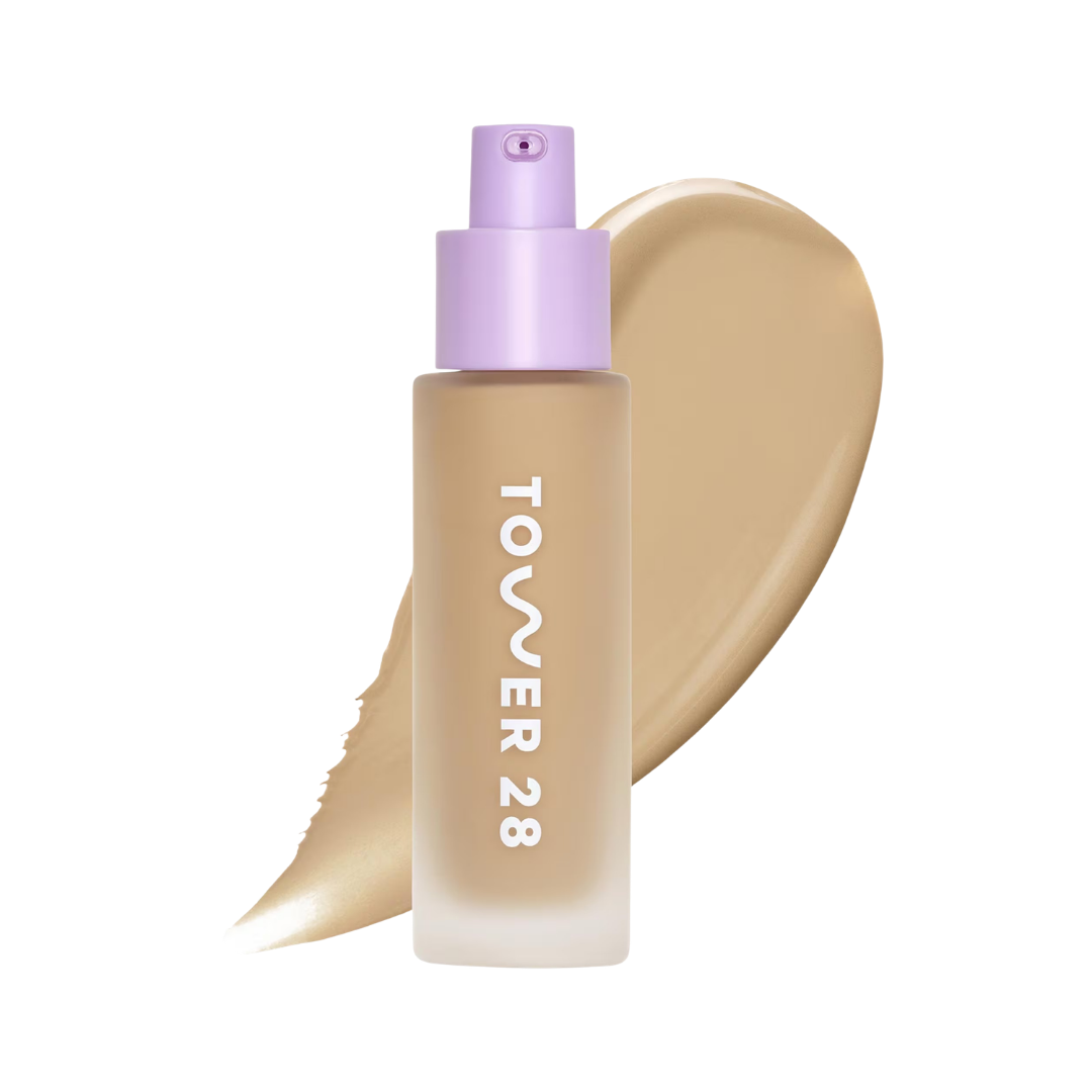 Tower 28 Beauty Swipe Serum Non-Acnegenic Foundation with Medium Buildable Coverage - Imagen 15