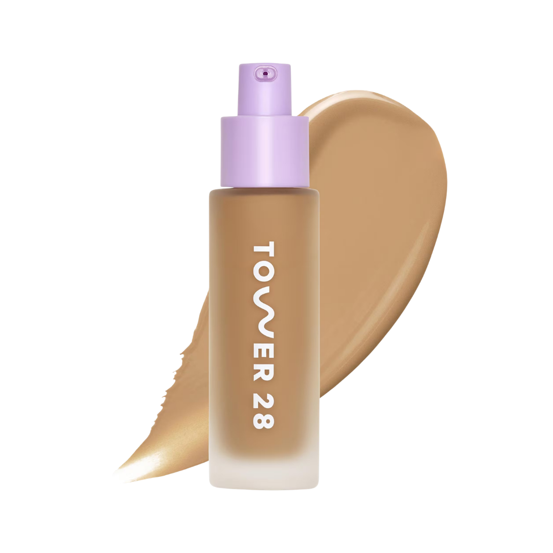 Tower 28 Beauty Swipe Serum Non-Acnegenic Foundation with Medium Buildable Coverage - Imagen 18