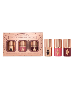 Charlotte Tilbury  Mini Unreal Blush + Glow Trio