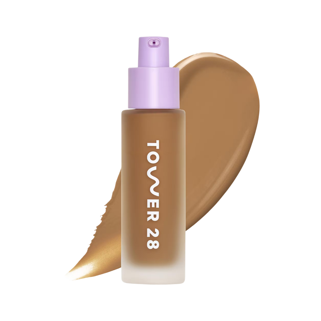 Tower 28 Beauty Swipe Serum Non-Acnegenic Foundation with Medium Buildable Coverage - Imagen 22