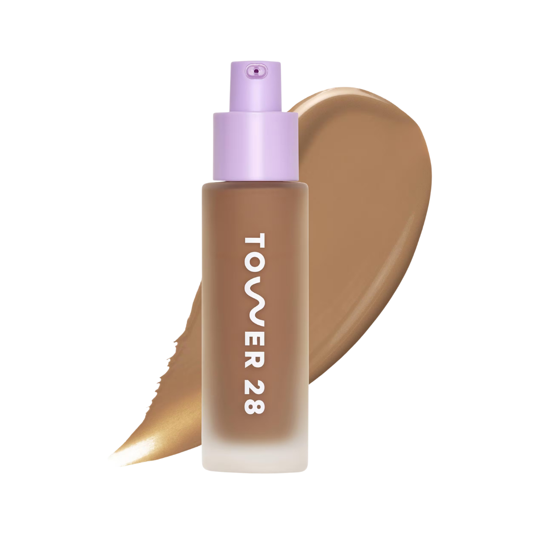 Tower 28 Beauty Swipe Serum Non-Acnegenic Foundation with Medium Buildable Coverage - Imagen 23