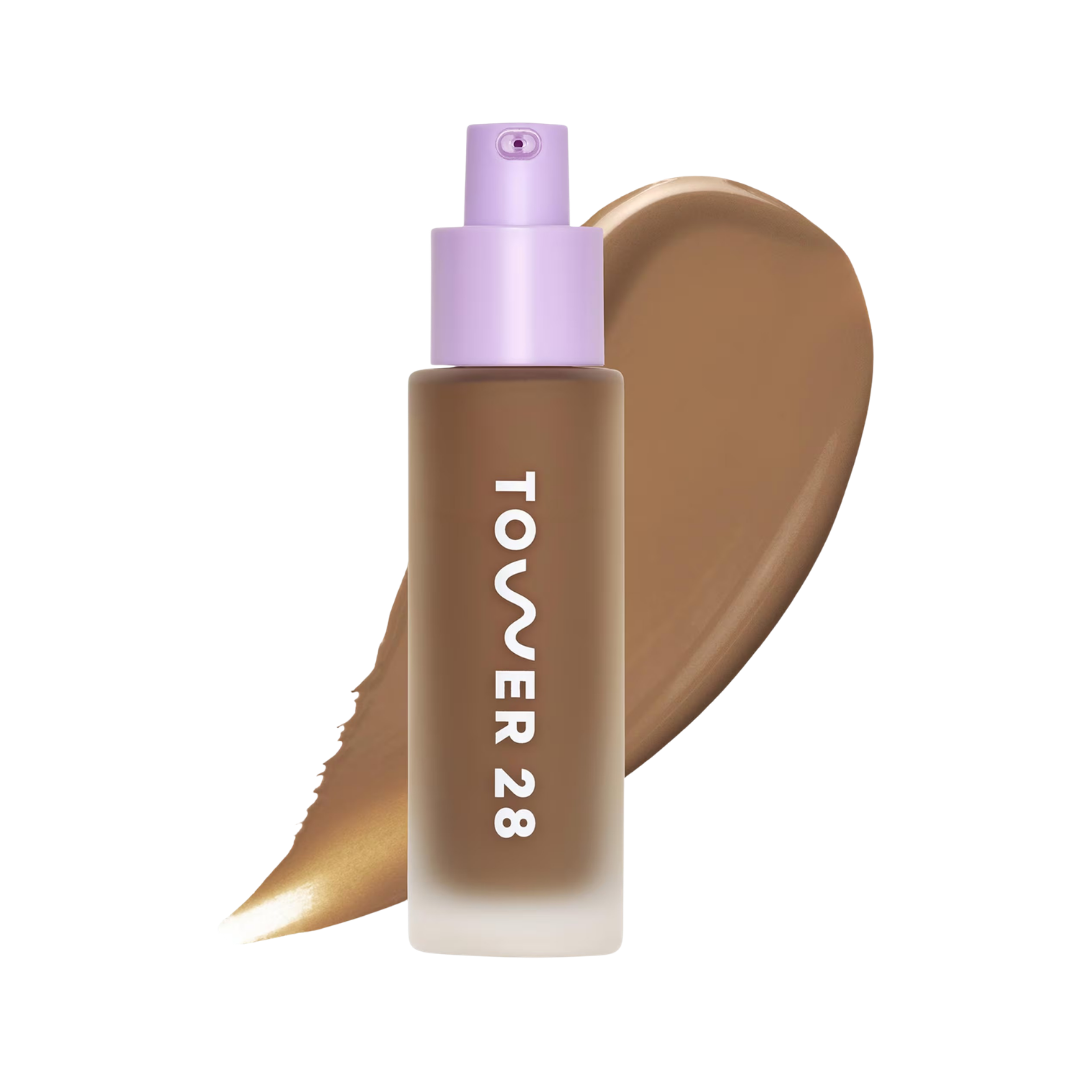 Tower 28 Beauty Swipe Serum Non-Acnegenic Foundation with Medium Buildable Coverage - Imagen 24