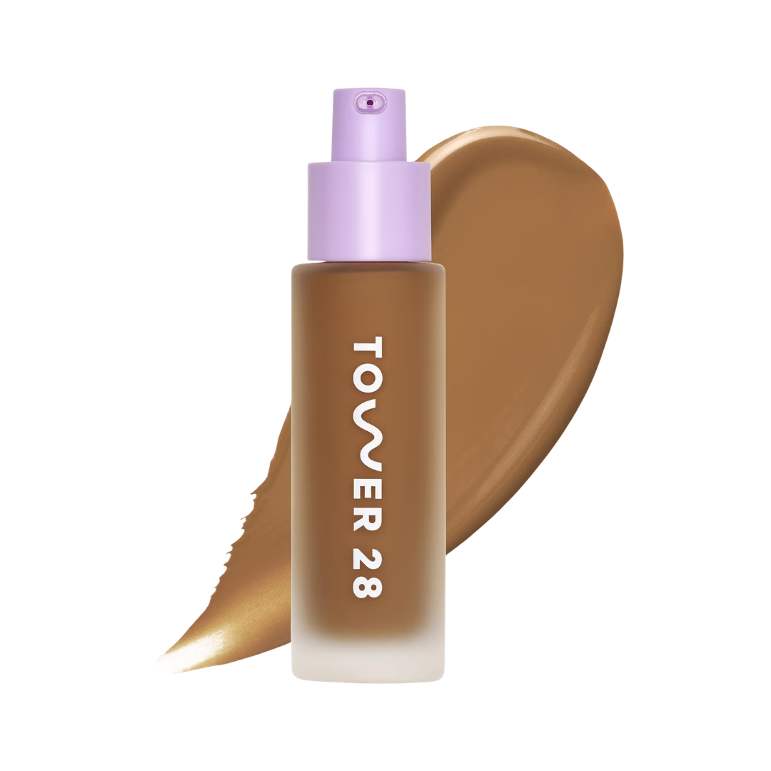 Tower 28 Beauty Swipe Serum Non-Acnegenic Foundation with Medium Buildable Coverage - Imagen 25