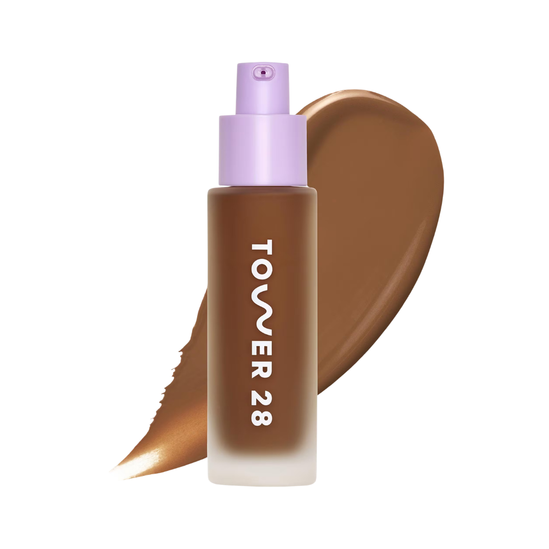 Tower 28 Beauty Swipe Serum Non-Acnegenic Foundation with Medium Buildable Coverage - Imagen 28
