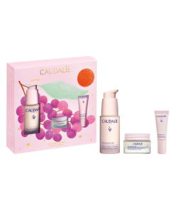 Caudalie  Resveratrol-Lift Firm & Lift Routine Gift Set with Pro-Collagen Grape Peptides