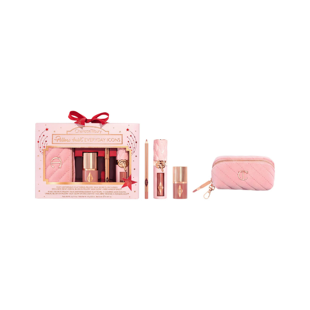 Charlotte Tilbury Pillow Talk Everyday Icons Lip & Cheek Makeup Gift Set