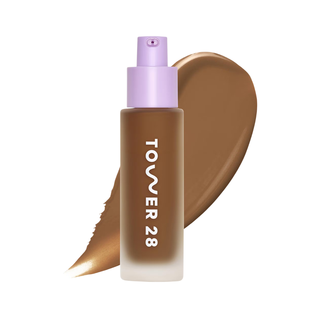Tower 28 Beauty Swipe Serum Non-Acnegenic Foundation with Medium Buildable Coverage - Imagen 29